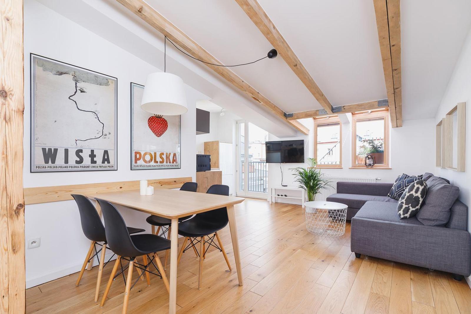 2 Bedroom With Terrace- Pilsudskiego 11 Krakau
